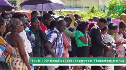 [#Reportage] Plus de 1000 demandes d’emplois en attente dans l’Enseignement supérieur