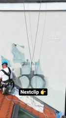 Fassade streichen ohne Gerüst