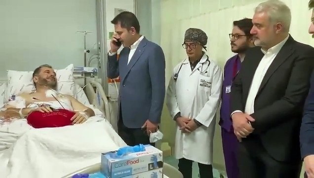 Cumhurbaşkanı Erdoğan'dan, Fatih Camii İmamı Galip Usta'ya geçmiş olsun telefonu