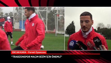 Samsunspor'un golcüsünden  Trabzonspor açıklaması: Bizim için çok önemli