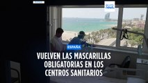 España | Vuelven las mascarillas obligatorias a todos los centros sanitarios este miércoles