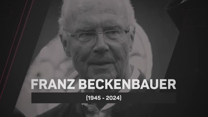 Beckenbauer - "L'un des meilleurs au monde, avec Pelé et Maradona" : Les légendes allemandes se souviennent du Kaiser