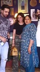 Jasmin Bhasin With Ali Gony & Parents Enjoys Family Time In Mumbai