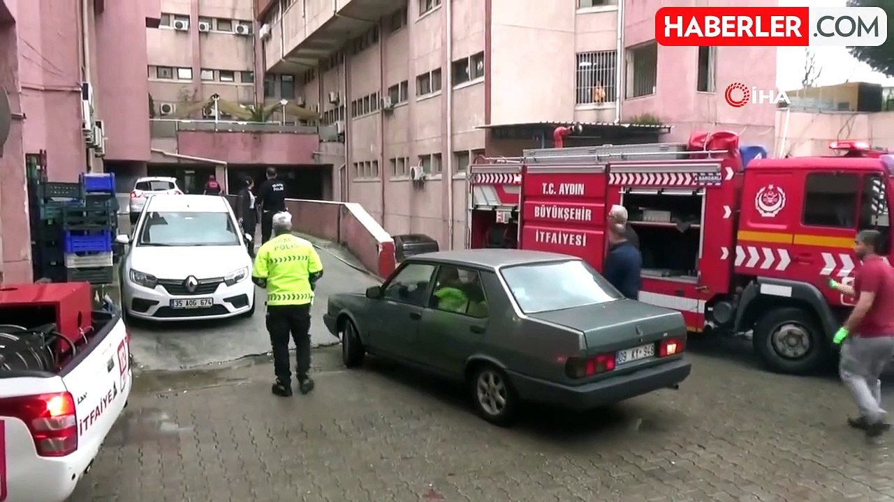 Aydın Devlet Hastanesi'nde yangın paniği