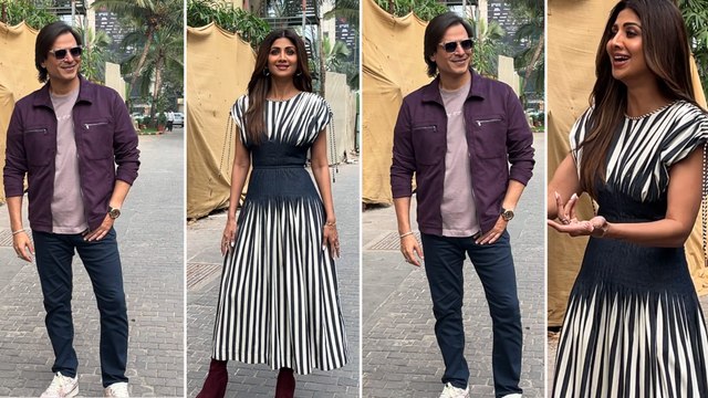 Indian Police Force Actors Vivek Oberoi And Shilpa Shetty Flaunts Their Graceful Look