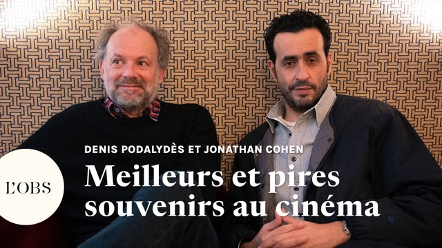 Denis Podalydès et Jonathan Cohen dans Making-of : leurs meilleurs souvenirs et galères de cinéma