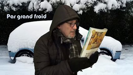 Grand froid ? Ne laissez pas dans votre voiture....