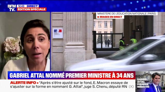 Laure Lavalette (RN): Gabriel Attal sera sans doute moins glacial qu'Élisabeth Borne, nous ne la regretterons pas