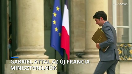 Gabriel Attal, a modernkori francia történelem legfiatalabb miniszterelnöke lett