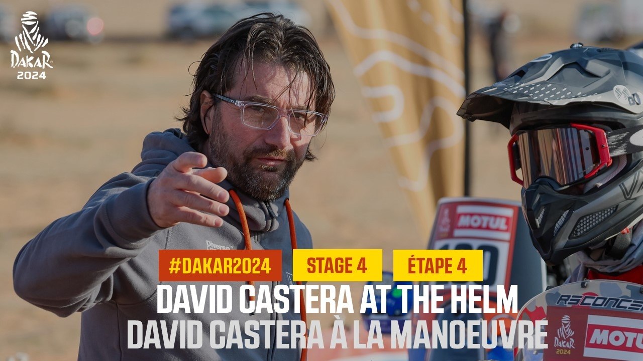 David Castera at the helm - Stage 4 - #Dakar2024