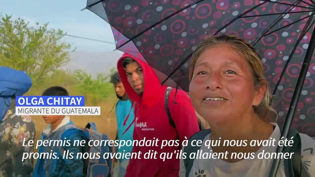 Mexique: une immense caravane de migrants reprend sa route vers les USA