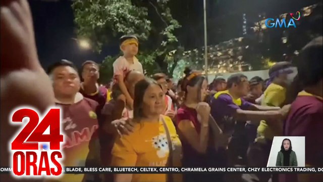 Mga deboto, dagsa sa muling pagbabalik ng Traslacion; nagbahagi ng kwento ng panata at pananampalataya sa Itim na Nazareno | 24 Oras