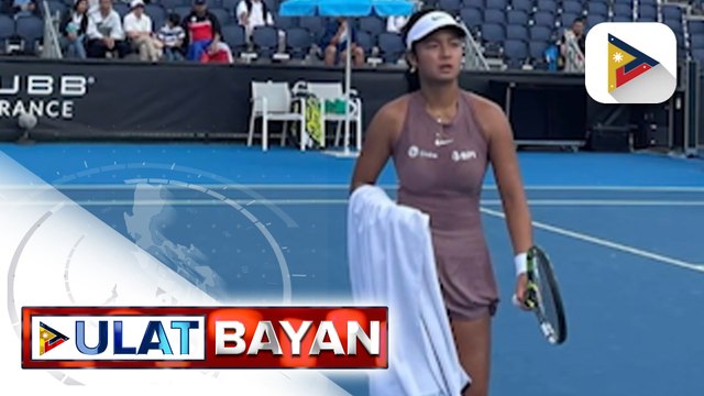 Alex Eala, bigo sa unag round ng Australian Open Qualifier