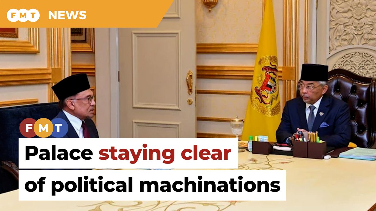 Palace to stay out of political machinations, says Anwar