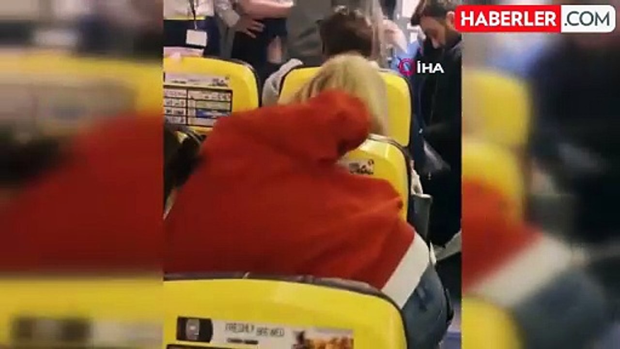 Dublin - Bodrum uçağında sarhoş yolcu olayı