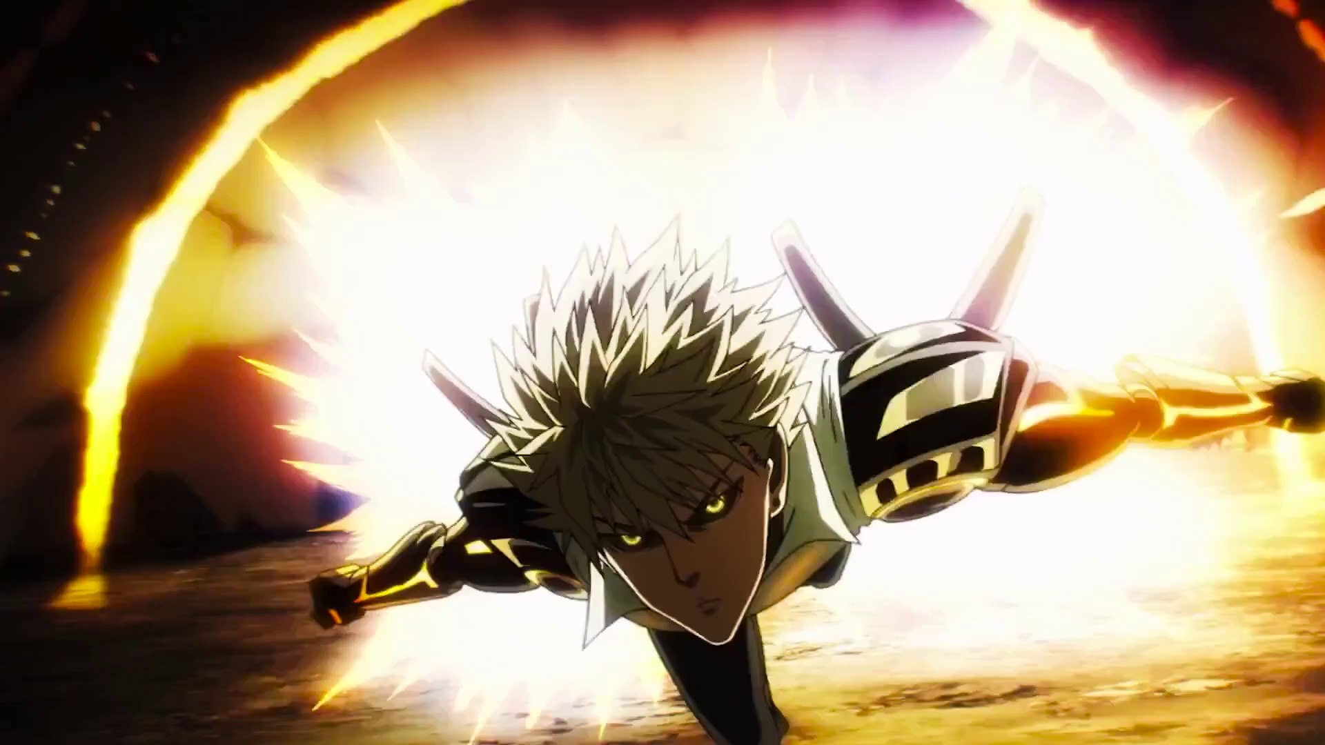 Saitama vs Genos | One Punch Man Season 1, image size:1920x1080