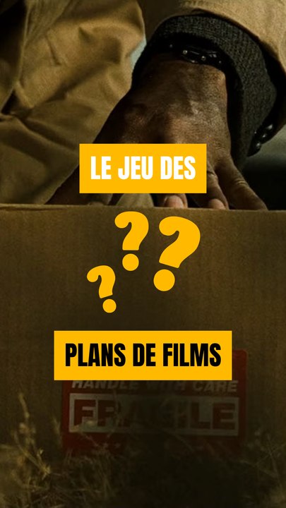 Le jeu des plans de films 