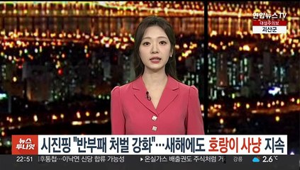 시진핑 "반부패 처벌 강화"…새해에도 '호랑이 사냥' 지속
