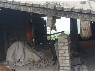 आकाशीय बिजली गिरने से 20 लाख का नुकसान-video