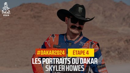 Skyler Howes - Les Portraits du Dakar - Étape 4 - #Dakar2024