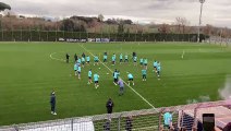 Lazio | Vigilia del derby: allenamento a porte aperte