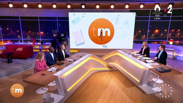 Marie Portolano et Thomas Sotto ouvrent Télématin ce lundi 8 janvier