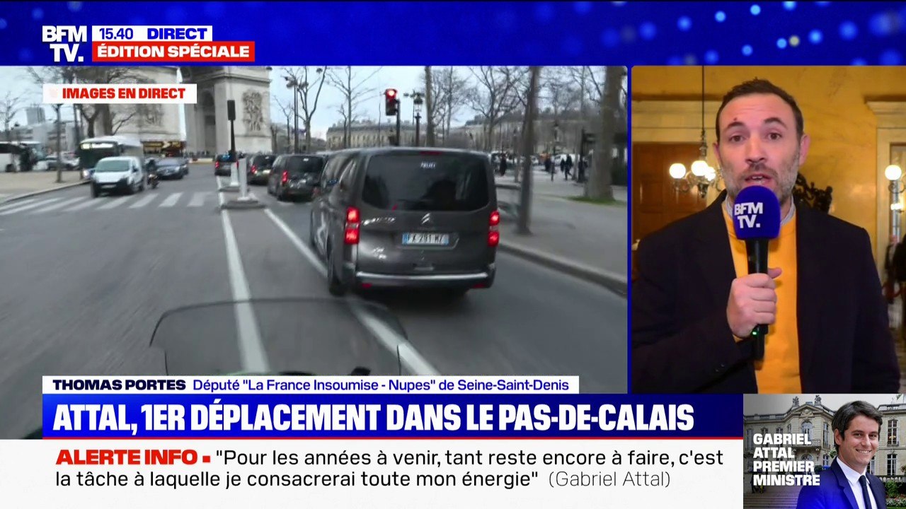 Gabriel Attal nommé Premier ministre: "Une opération de communication" selon Thomas Portes, député LFI
