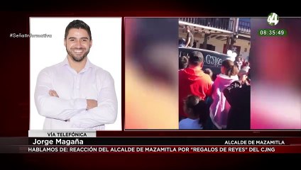 Jorge Magaña habla de la entrega de juguetes en Mazamitla por parte de presuntos elementos del CJNG