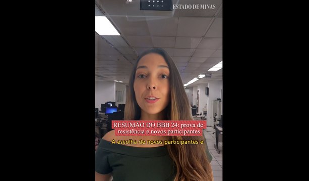 Resumão do BBB 24: prova de resistência e novos participantes - Dia 2