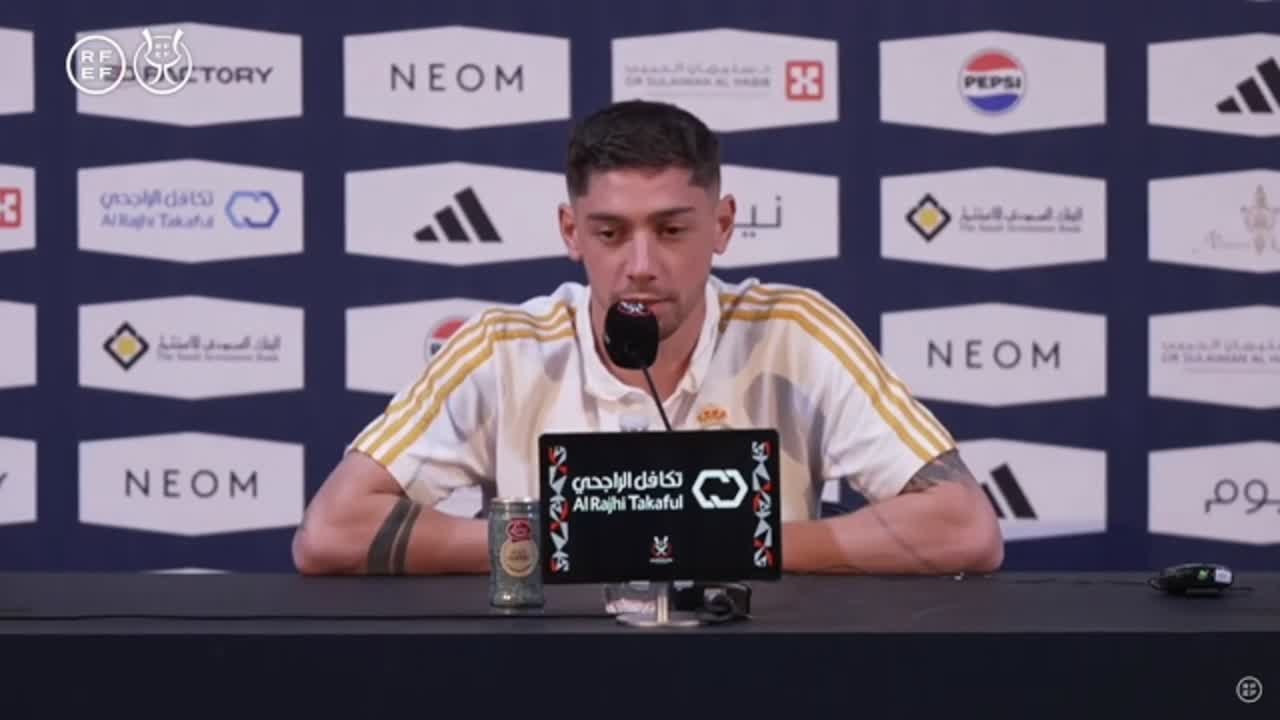 Rueda de prensa de Valverde