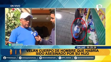 Esposa de hombre que habría sido asesinado por su hijo en el Callao: "Fue mi error, fui ignorante como madre"