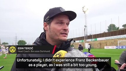 German football has 'lost its greatest personality' in Beckenbauer - Terzic