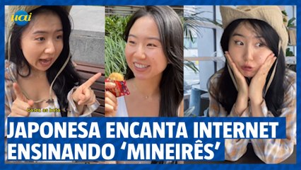 Japonesa encanta internet ensinando ‘mineirês’