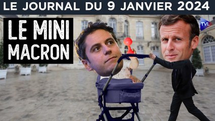 Macron - Attal : le nouveau couple au pouvoir - JT du mardi 9 janvier 2023