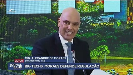 Moraes defende regulação das Big Techs