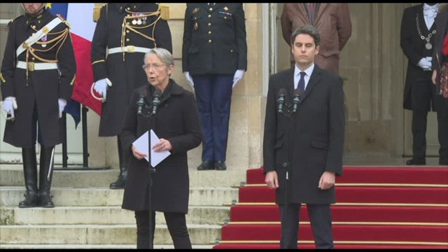 Francia, passaggio di consegne tra Borne e Attal
