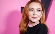 Lindsay Lohan Totally Makes Fetch Happen (Again!) in Bejeweled Cutout Look at Mean Girls Premiere