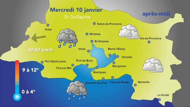 Météo : temps maussade demain