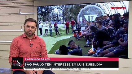 São Paulo tem interesse em Luis Zubeldía, ex-LDU
