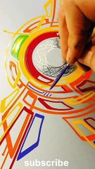Pinstriping art