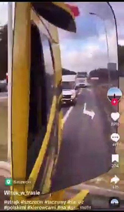 WATCH: Polish truck drivers are joining the German farmers protest