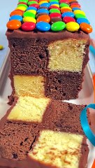 Gâteau damier