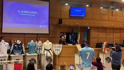Lazio, il discorso di Lotito alla Regione per i 124 anni