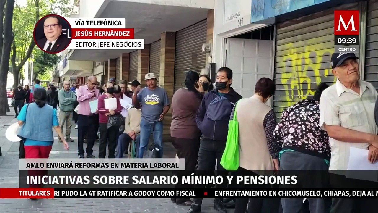 ¿Qué tan factibles son las iniciativas sobre salario mínimo y pensiones presentadas por AMLO?