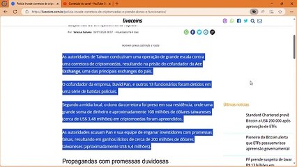 Polícia invade corretora de criptomoedas e prende donos e funcionários