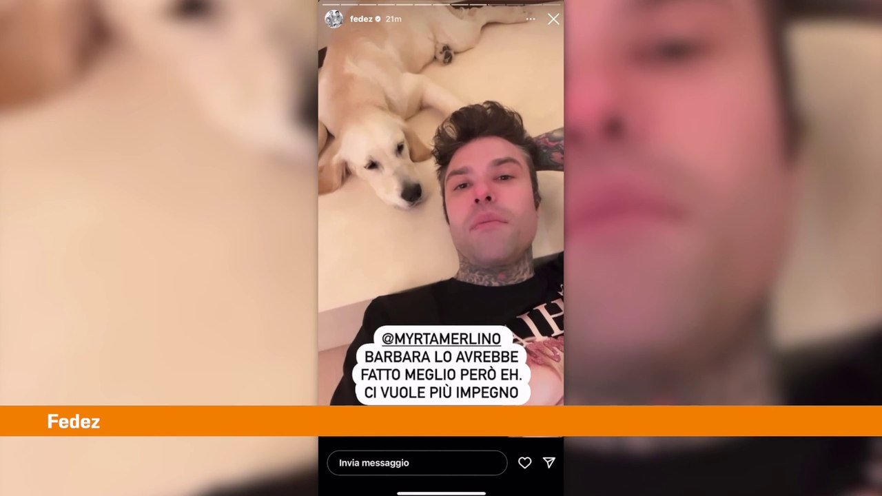 Fedez contro Pomeriggio Cinque "Sotto casa mia solo scoop sul cane"