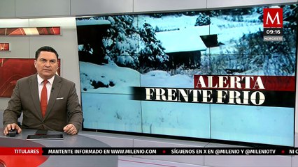 Activan alerta gris en Veracruz ante Frente Frío 25