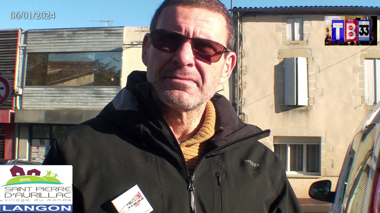 Rencontre de Mr  Stéphane Denoyelle maire de St pierre D’Aurillac 06.01.2024 langon