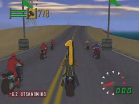 Road Rash 64 - Nintendo 64 - Jeux Vidéo Retro Moto