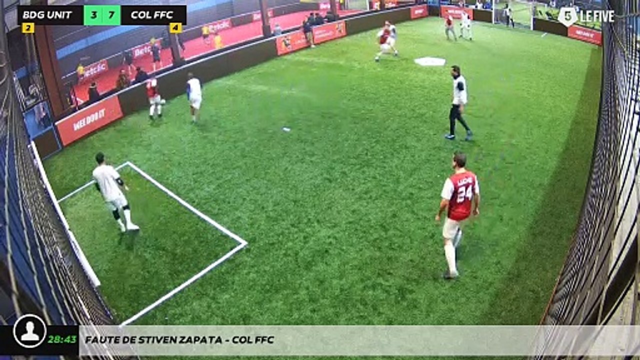 Faute de Stiven ZAPATA - COL FFC
